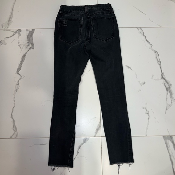 Miami distressed high rise super skinny denim - Picture 2 of 3